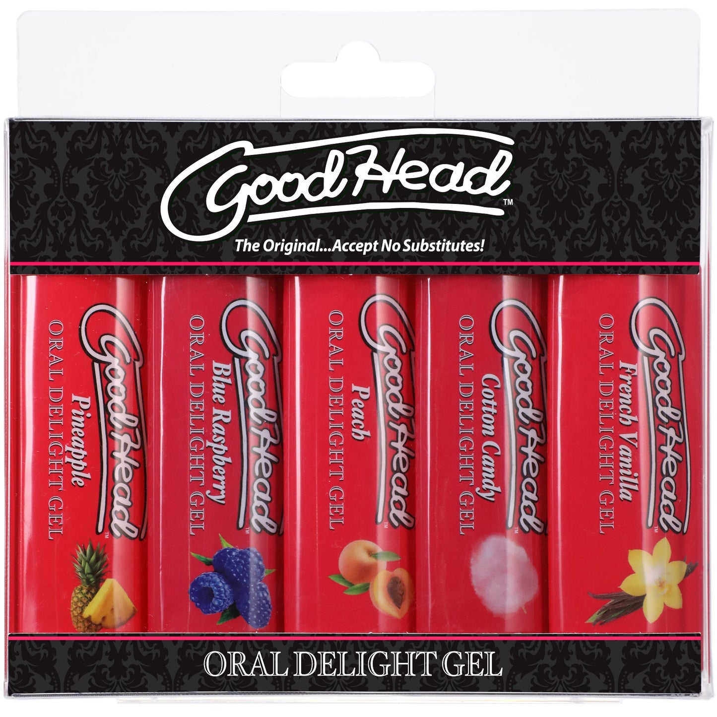 GoodHead Oral Delight Gel 5 Pack – Lubricant Gel > Lube > Oral Gels & Sprays - Tophatter Daily Deals