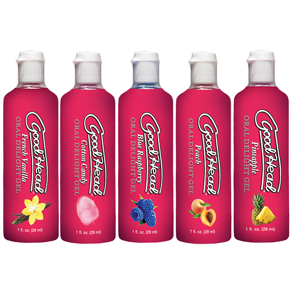 GoodHead Oral Delight Gel 5 Pack – Lubricant Gel > Lube > Oral Gels & Sprays - Tophatter Daily Deals