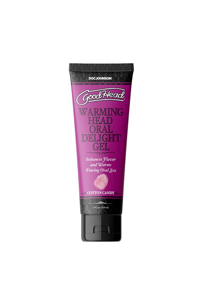 Doc Johnson - GoodHead - Warming Oral Delight Gel - Cotton Candy - 4 oz Liquid - Tophatter Daily Deals
