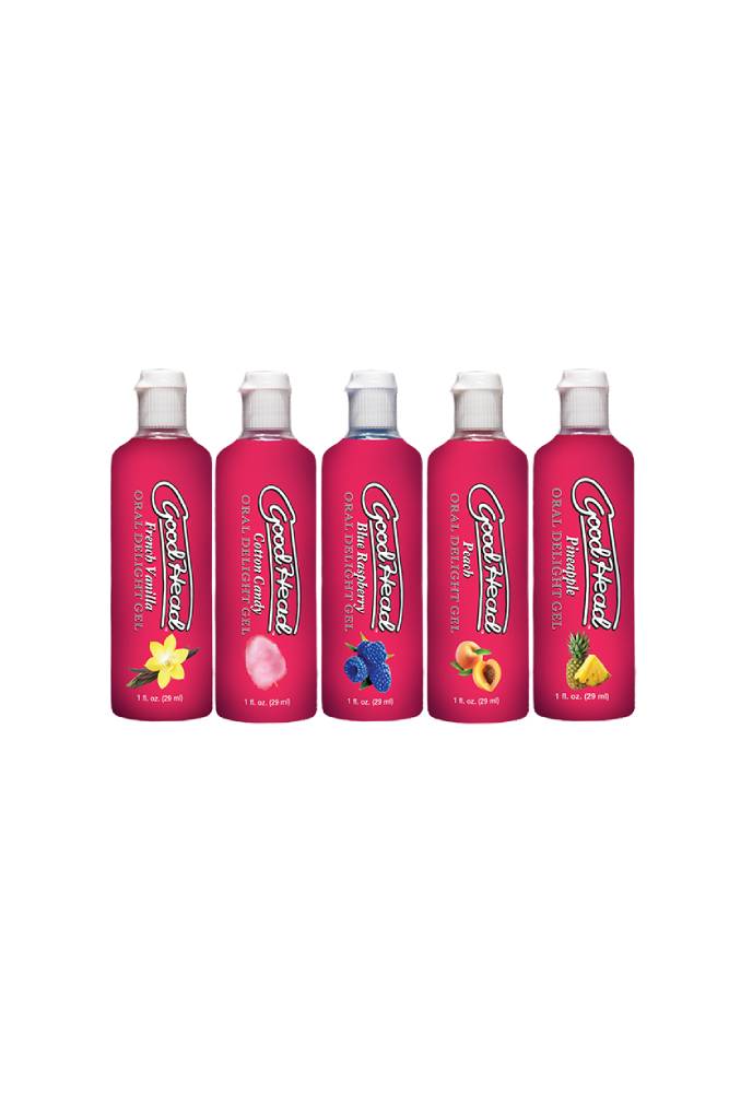 Doc Johnson - GoodHead - Original Oral Delight Gel - 5-Pack Liquid - Tophatter Daily Deals