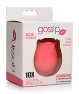 Gossip Cum Into Bloom Clitoral Vibrator Rose Crave Rose Pink > Sex Toys For Ladies > Rose Stimulators - Tophatter Daily Deals