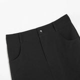 Goth Dark Elegant Mall Gothic Trumpet Women Midi Skirts Grunge High Waist Split Sexy Club Long Skirt Slim Party Streetwear - Tophatter Daily Deals