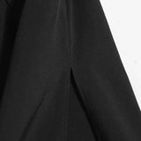 Goth Dark Elegant Mall Gothic Trumpet Women Midi Skirts Grunge High Waist Split Sexy Club Long Skirt Slim Party Streetwear - Tophatter Daily Deals