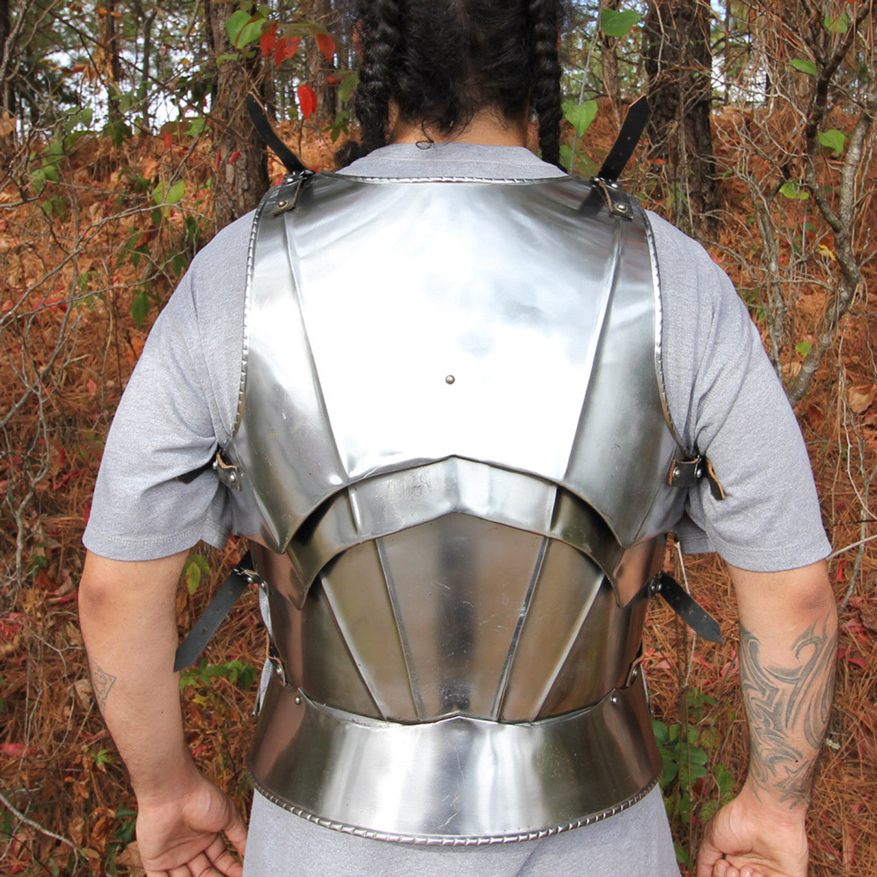 Gothic Valor Medieval Warrior German Gothic Body Armor Set historical period - Tophatter Daily Deals