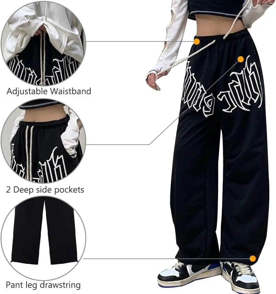 Gothic Y2K Cargo Baggy Jogger Vintage - Tophatter Daily Deals