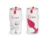 Gplug Large Neon Rose Silicone Anal Plug 3.9cm > Anal Range > Vibrating Butt Plugs - Tophatter Daily Deals
