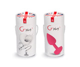 Gplug Small Neon Rose Butt Plug 3cm > Anal Range > Vibrating Butt Plugs - Tophatter Daily Deals