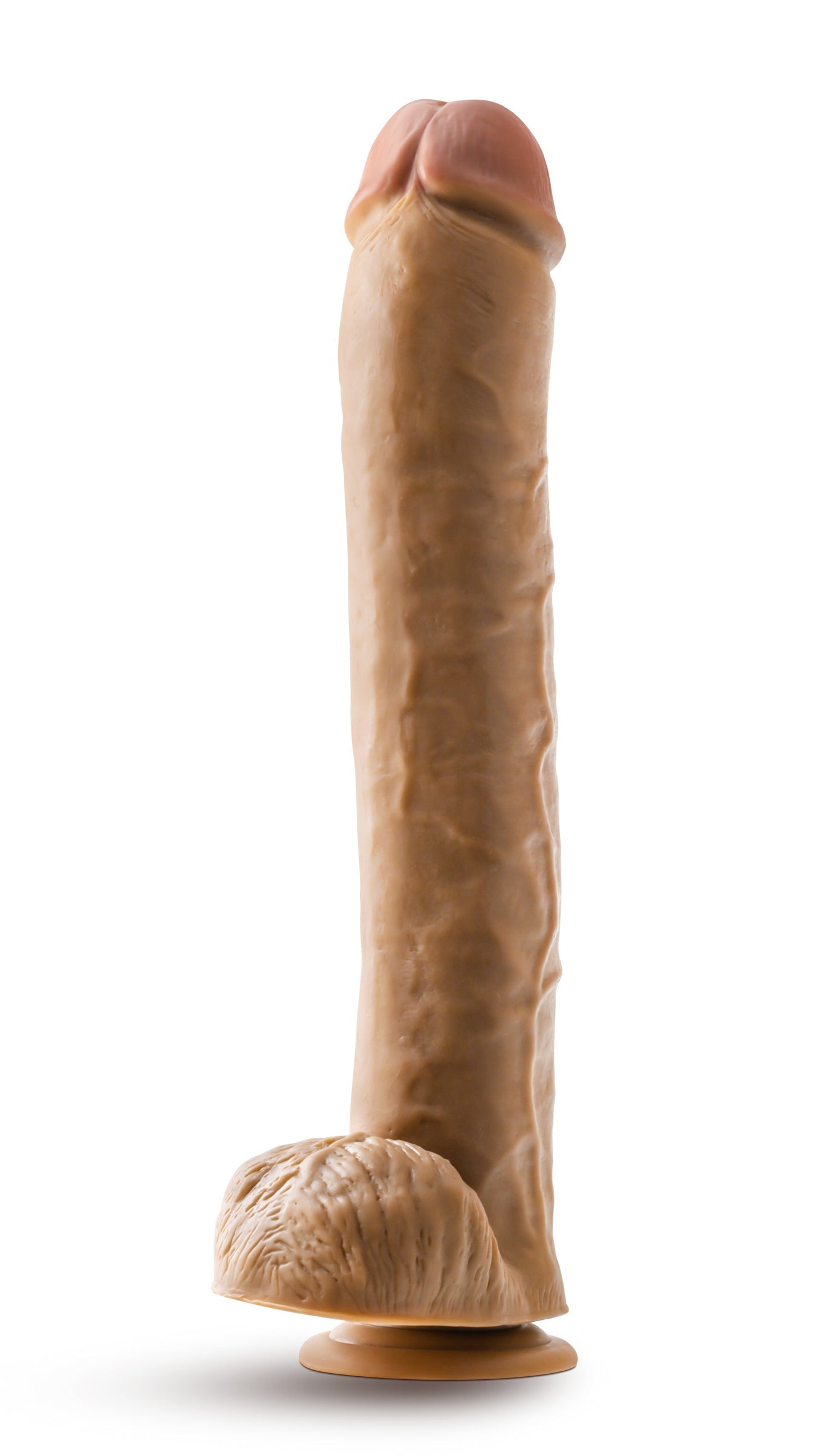 Dr. Michael 14 Inch Beige Realistic Dildo with Suction Base > Dildos > Oversized Toys - Tophatter Daily Deals