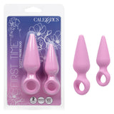 First Time Booty Probe Duo (Pink) – Beginner-Friendly Anal Probes Set > Anal Range > Butt Plug Kits - Tophatter Daily Deals