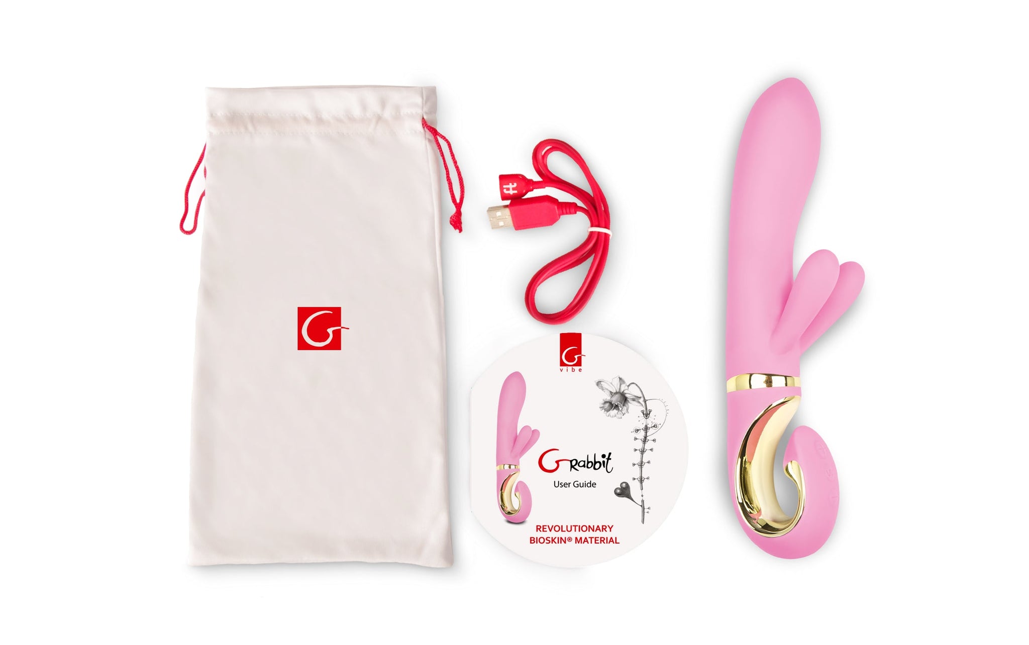 Grabbit Candy Pink G-Spot Vibrator 7 x 1.3 Inches > Vibrators > Ladies > Rabbit - Tophatter Daily Deals