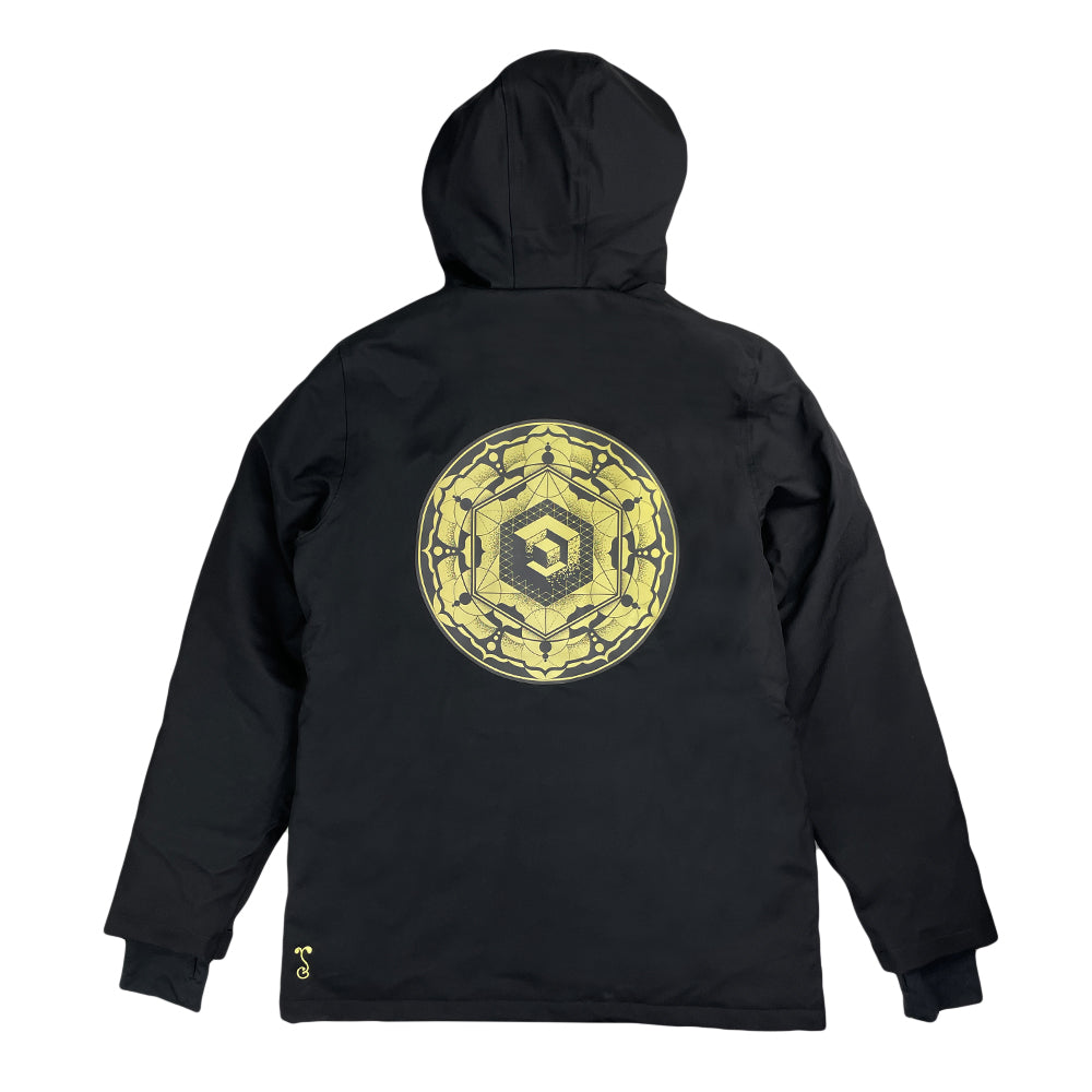 Grassroots California Cosmic Arcana Black Tech Jacket Jackets - Tophatter Daily Deals