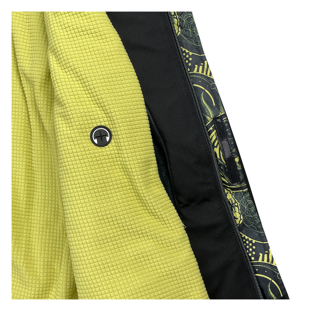 Grassroots California Cosmic Arcana Black Tech Jacket Jackets - Tophatter Daily Deals