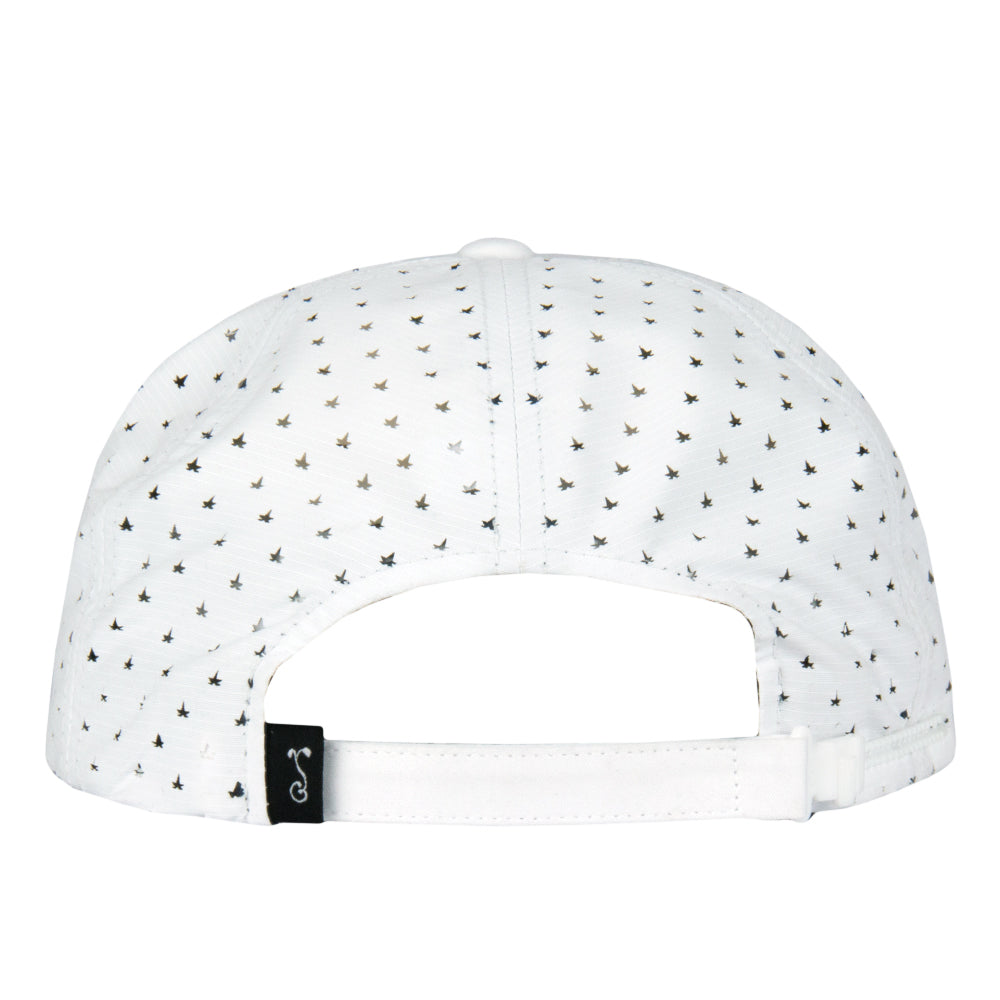 Grassroots California Bleizing White Zipperback Hat Headwear - Tophatter Daily Deals
