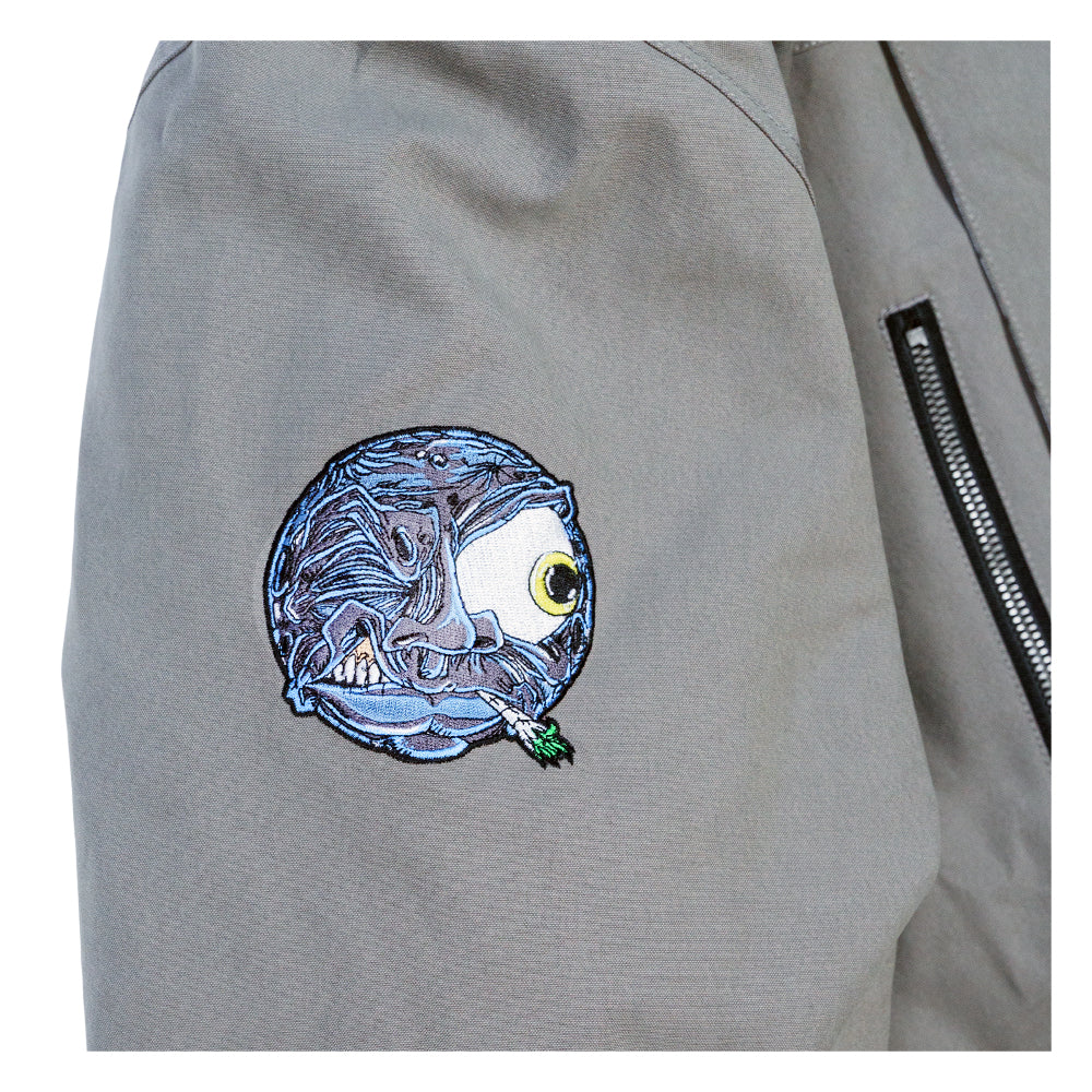 Grassroots California Aaron Brooks Split Moon Gray Parka Jacket Jackets - Tophatter Daily Deals