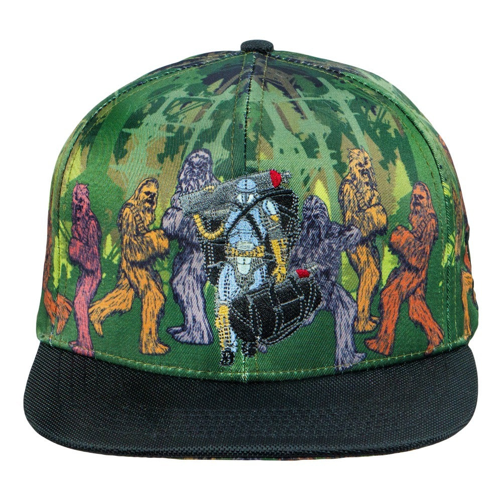 Grassroots California Tanks Visla Wook Forest Green Snapback Hat Headwear - Tophatter Daily Deals