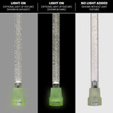 Clear Silver Luminance: Sparkle-Infused, Invisible Clear Shaft Clear Lucite Walking Canes - Tophatter Daily Deals