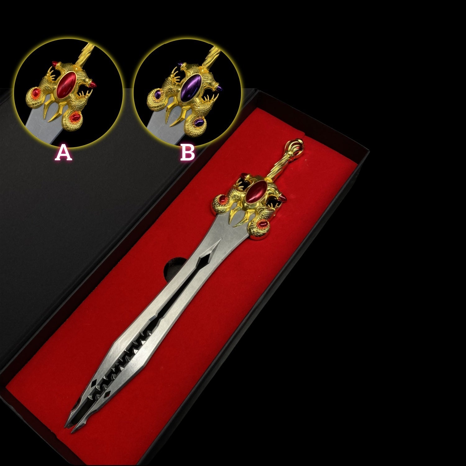 Hot Game Mini Greatsword Metal Miniature 22 Options Dawnfang Duskfang Sword - Tophatter Daily Deals