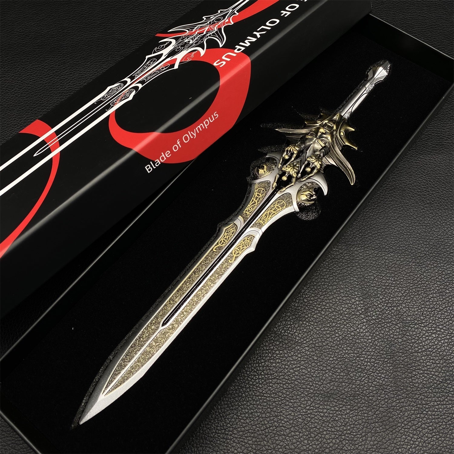 Hot Game Mini Greatsword Metal Miniature 22 Options Blade Of Olympus Silver - Tophatter Daily Deals