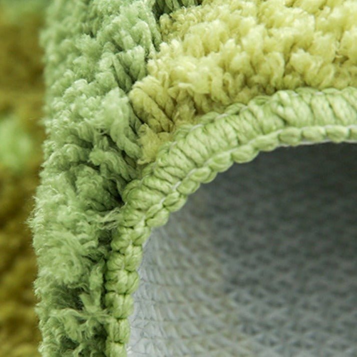 Green Forest Circle Rug Rugs - Tophatter Daily Deals