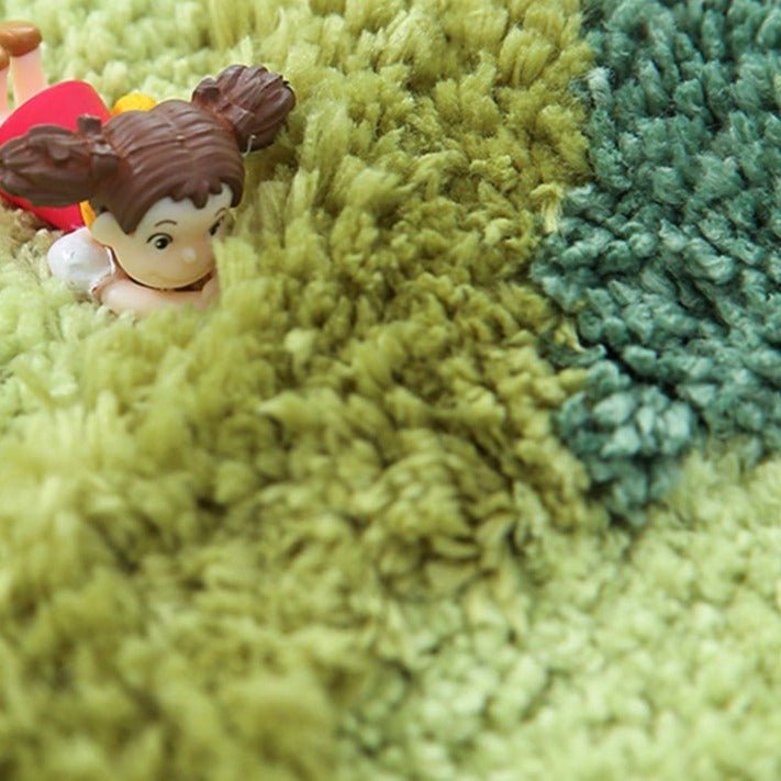 Green Forest Organic Rug Rugs - Tophatter Daily Deals