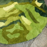 Green Forest Organic Rug Rugs - Tophatter Daily Deals