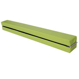 Gymnastic Beams for Home - Foldable Gymnastics Balance Beam 7FT Training Beam Portable Kids Adult Home Gym Green Exercise & Fitness - Tophatter Daily Deals
