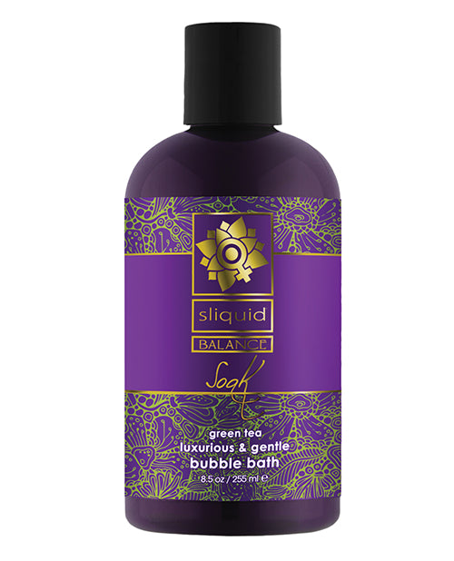 Sliquid Balance Soak Green Tea Bubble Bath - Tophatter Daily Deals