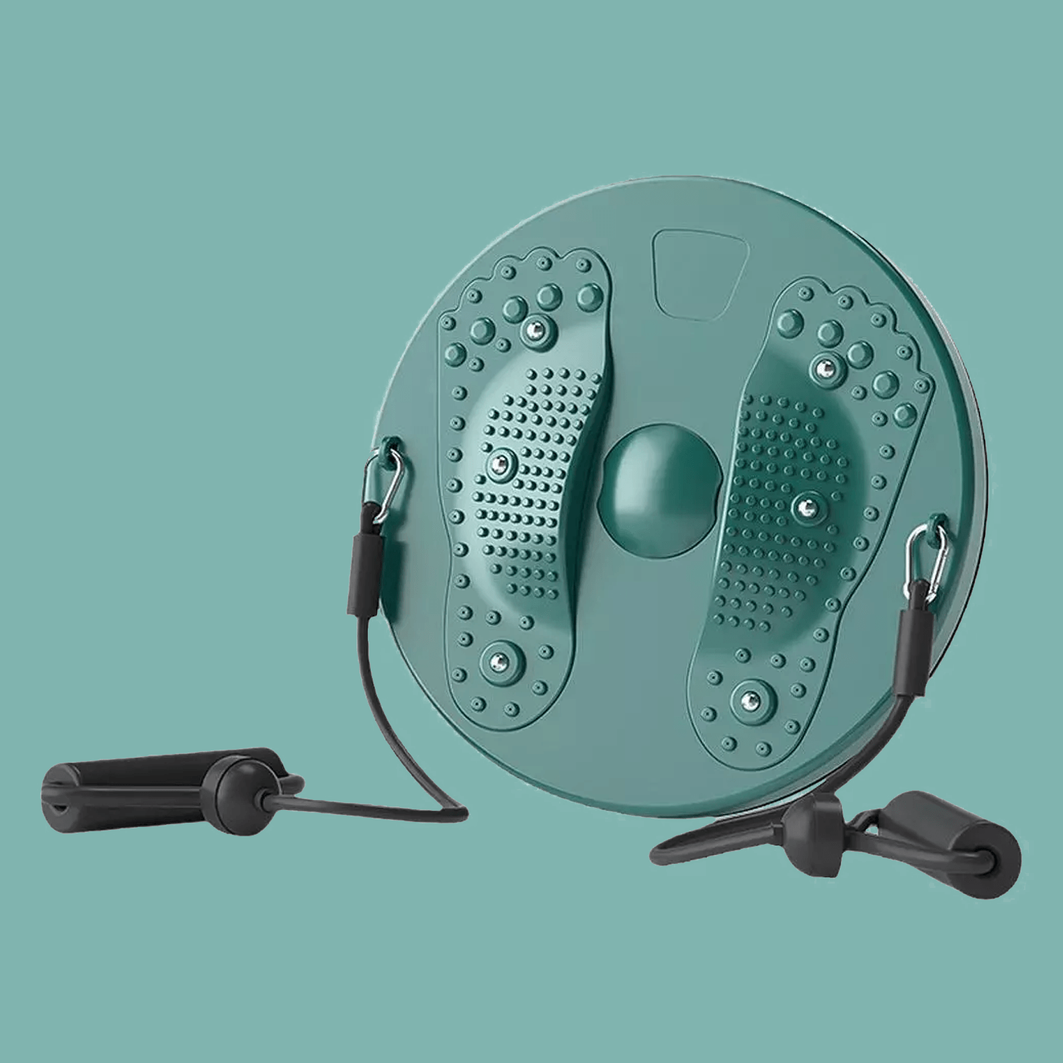 Waist Twisting Disc - Twist Board Foot Massage Home Fitness Exercise Equipment Green Exercise & Fitness - Tophatter Daily Deals