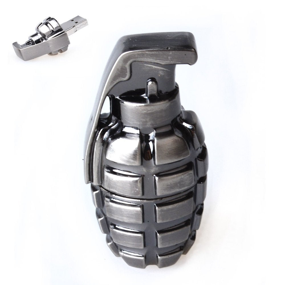 Grenade USB Flash Drive 2.0 Metal Memory Stick Pendrive 16 GB 32 GB USB Flash Drive - Tophatter Daily Deals