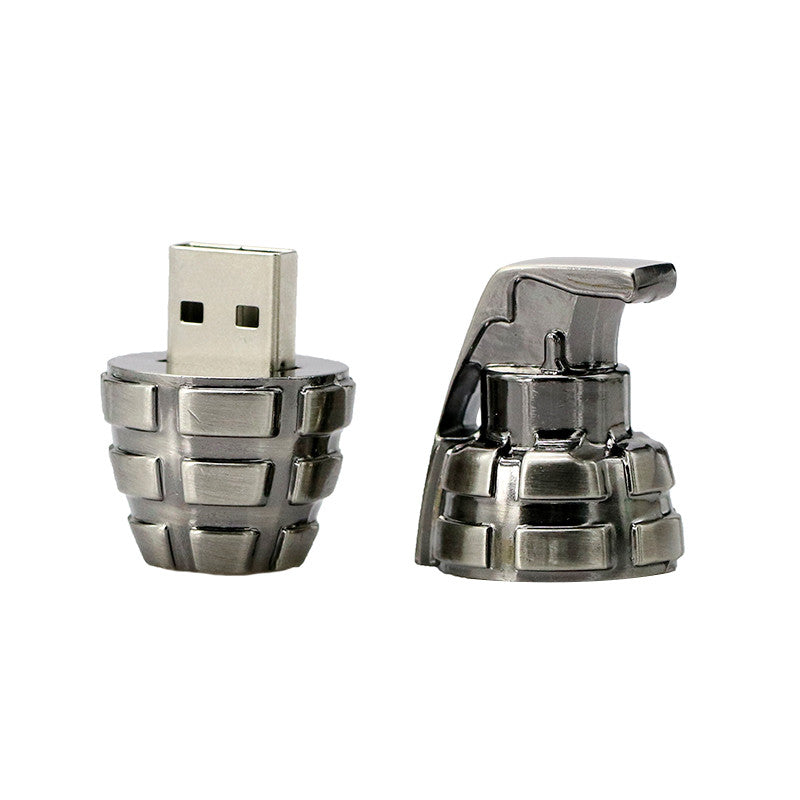 Grenade USB Flash Drive 2.0 Metal Memory Stick Pendrive 16 GB 32 GB USB Flash Drive - Tophatter Daily Deals