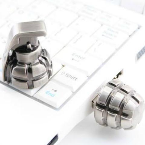 Grenade USB Flash Drive 2.0 Metal Memory Stick Pendrive 16 GB 32 GB USB Flash Drive - Tophatter Daily Deals