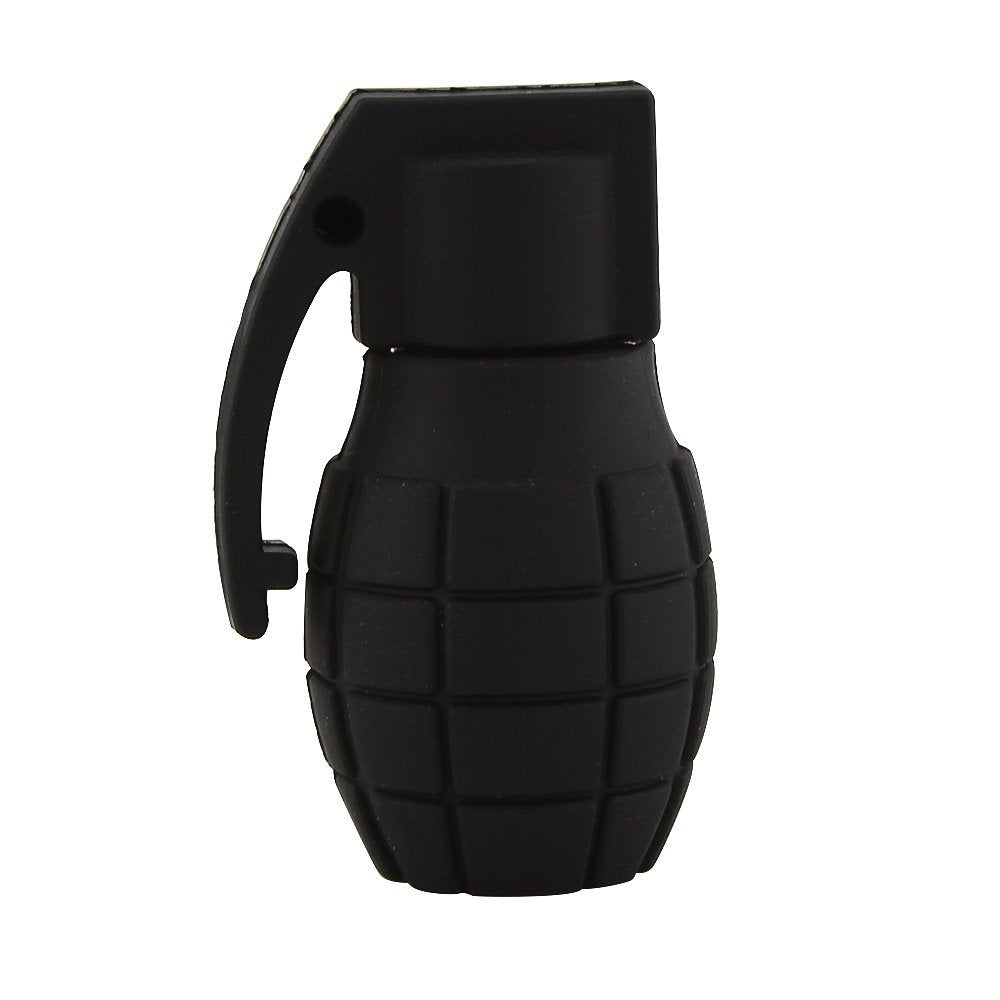 Hand Grenade Shaped USB Flash Drive 2.0 Bomb Memory Stick 16/32/64gb 16GB 2.0 Rubber Grenade USB Flash Drive - Tophatter Daily Deals