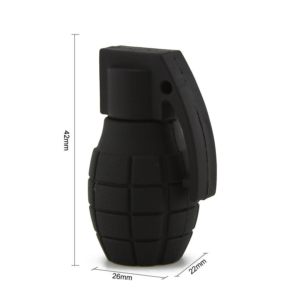 Hand Grenade Shaped USB Flash Drive 2.0 Bomb Memory Stick 16/32/64gb USB Flash Drive - Tophatter Daily Deals