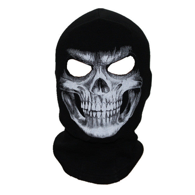 Punisher Skull Mask Superhero Balaclava Full Face Mask Hood Beanie - 6 Styles Grim Reaper Face Mask - Tophatter Daily Deals