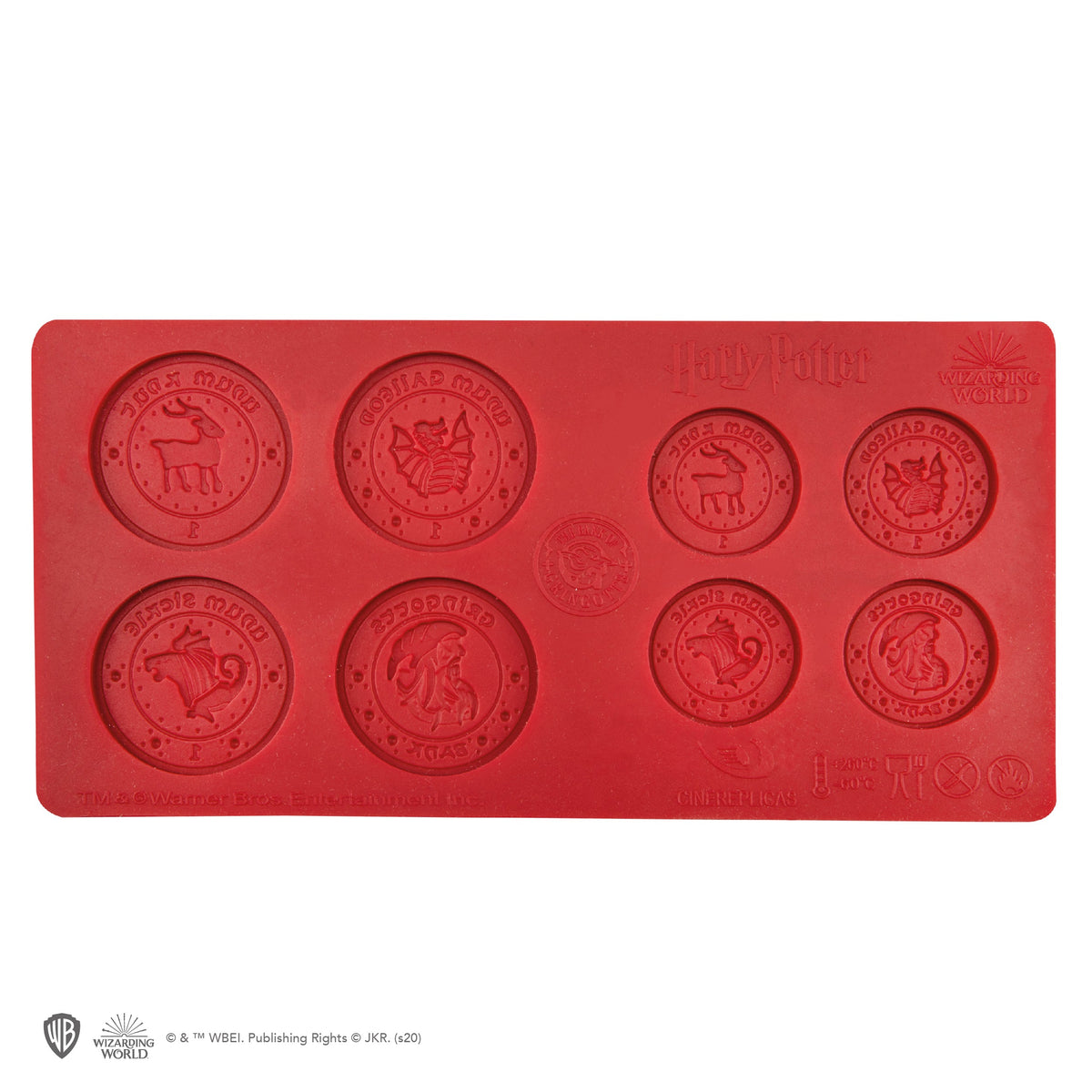 Harry Potter – Gringotts Bank Chocolate Coin Mould Chocolate Mould - Tophatter Daily Deals