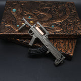 OTs-14 Groza Miniature Metal Gun Model Alloy Gun 17CM/6.9" - Tophatter Daily Deals