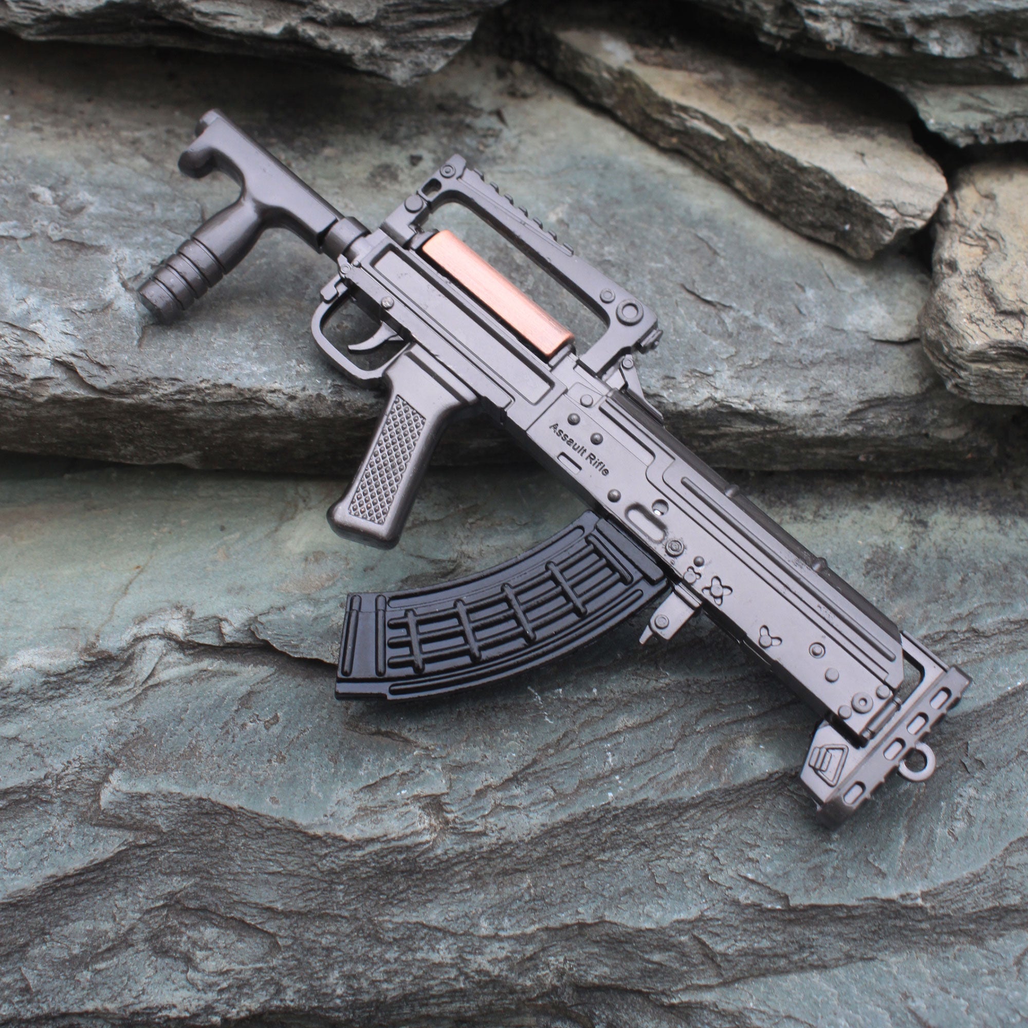 OTs-14 Groza Miniature Metal Gun Model Alloy Gun 17CM/6.9" - Tophatter Daily Deals