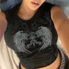 Grunge Y2K Aesthetic Vintage Basic Tees - Tophatter Daily Deals