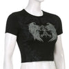 Grunge Y2K Aesthetic Vintage Basic Tees - Tophatter Daily Deals