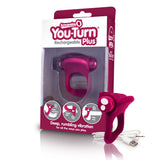 Charged You-Turn Plus – Rechargeable Vibrating Cock Ring > Cock Ring > Vibrating - Tophatter Daily Deals