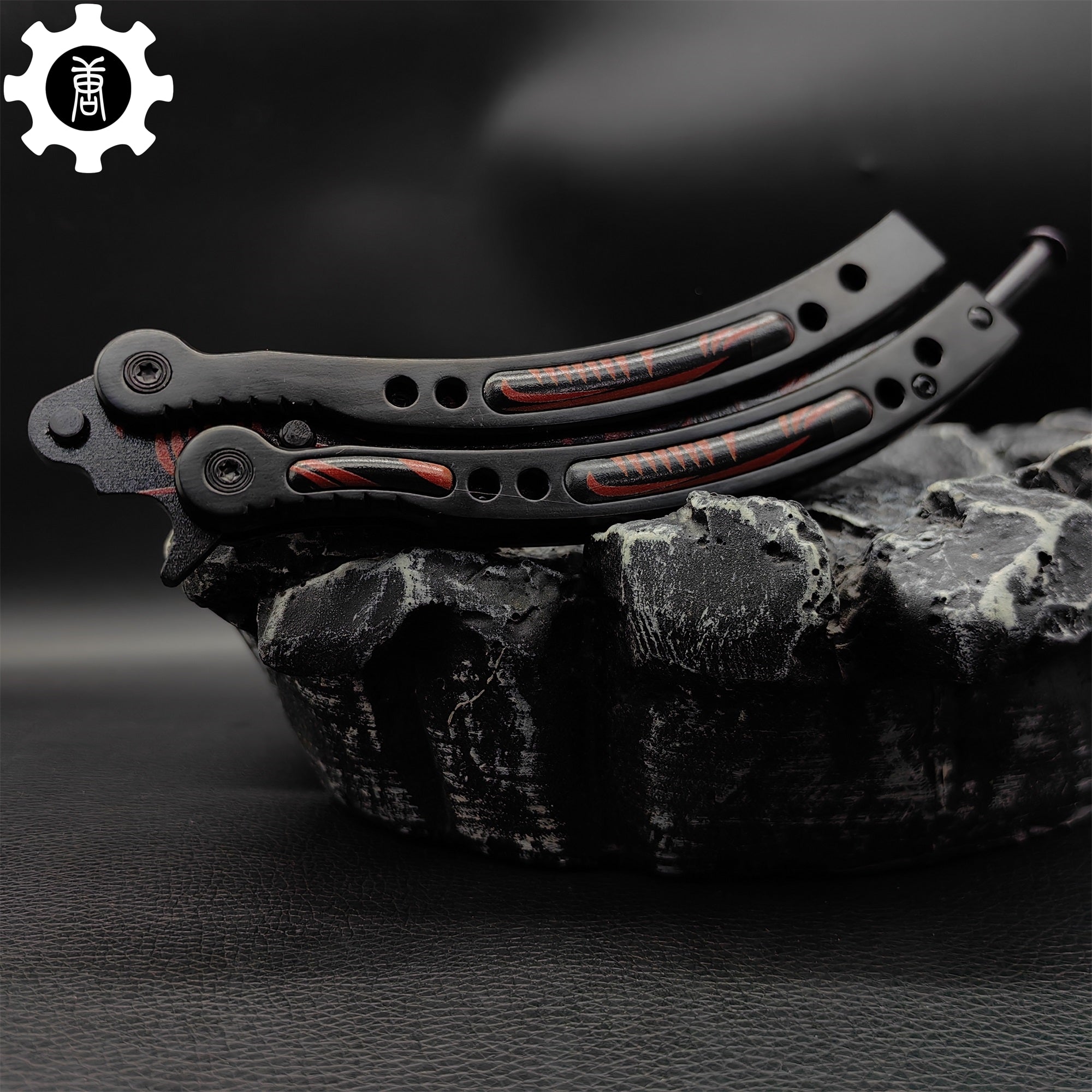 Guan Yu Balisong Metal Butterfly Knife Game Prop - Tophatter Daily Deals