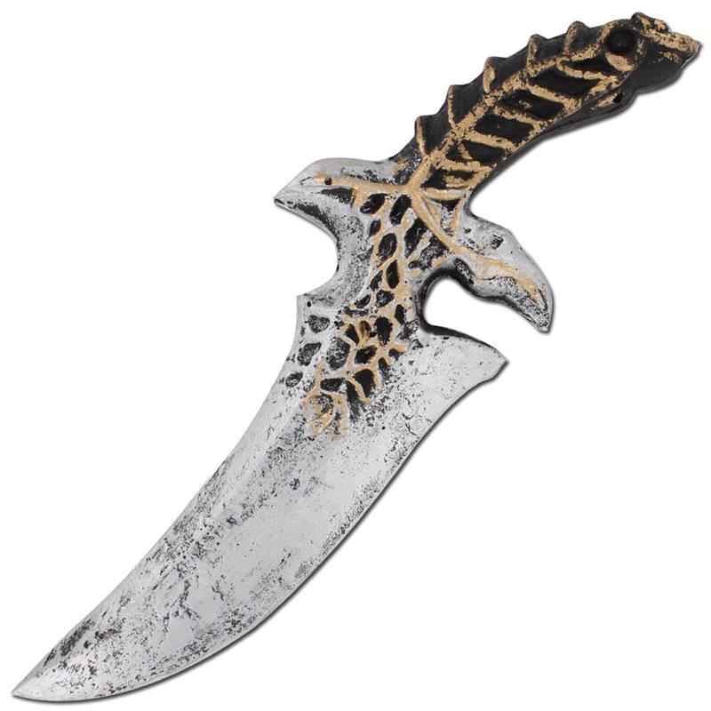 Guardian of the Waters of Avalon Silver Foam Cosplay Dagger Collectible Weapons - Tophatter Daily Deals