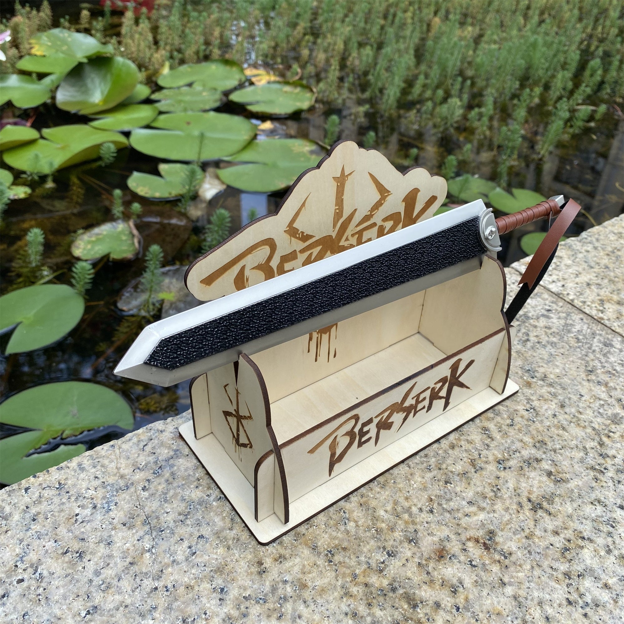 Anime Weapon Guts Sword Dragon Slayer Replica With Stand - Tophatter Daily Deals