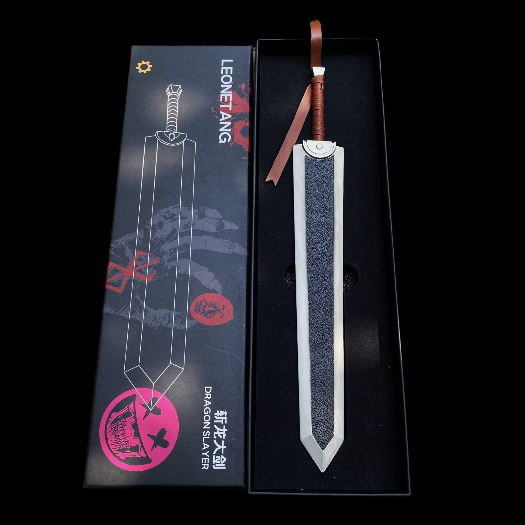 Anime Weapon Guts Sword Dragon Slayer Replica With Stand - Tophatter Daily Deals