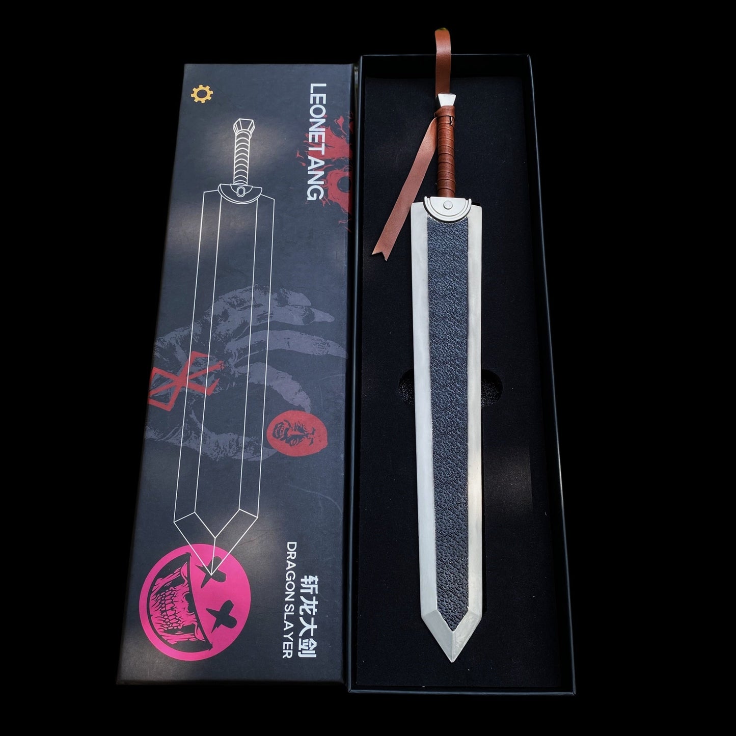 Anime Weapon Guts Sword Dragon Slayer Replica With Stand - Tophatter Daily Deals