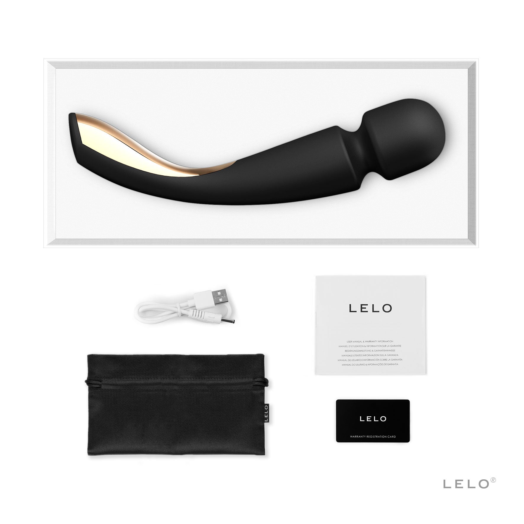 Lelo Smart Wand 2 Large – Luxury Full-Body Massager > Sex Toys > Massage Wands - Tophatter Daily Deals