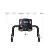 Electric Treadmill UK - Gym Treadmill Electric Machine Commercial Home Running Motorised Folding Walking Exercise & Fitness - Tophatter Daily Deals