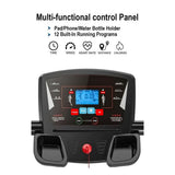Electric Treadmill UK - Gym Treadmill Electric Machine Commercial Home Running Motorised Folding Walking Exercise & Fitness - Tophatter Daily Deals