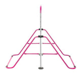 Childs Gymnastics Bar - Junior Training Bar Expandable Kids Horizontal Bars Children Kip Home Gym Pink Fitness - Tophatter Daily Deals