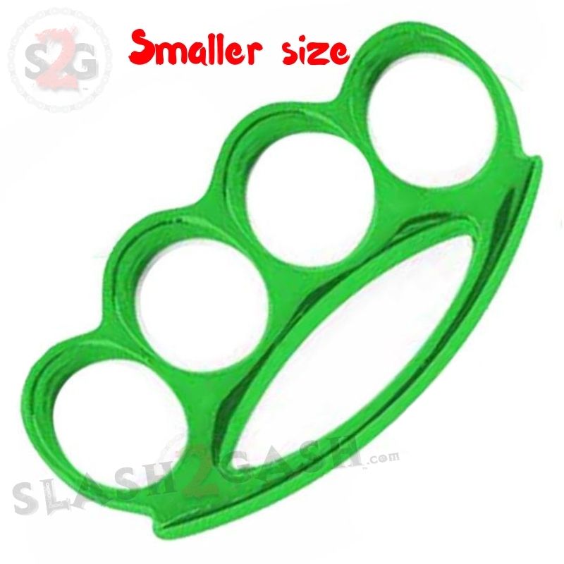 Small Fat Boy Knuckles Belt Buckle & Paperweight - Solid Green Belt Buckle - Tophatter Daily Deals